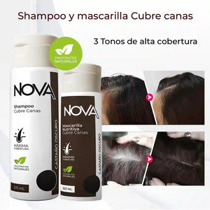 🎁OFERTA DEL 45%🎁 NOVA™ TINTE SHAMPOO INSTANTANEO