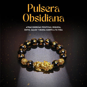 PULSERA FENG SHUI OBSIDIANA 🎁OFERTA ESPECIAL🎁