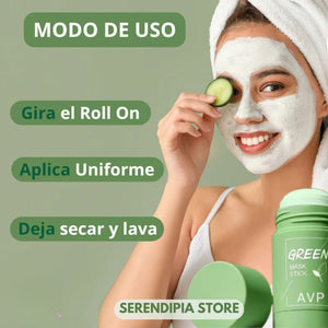 🎁PROMOCIÓN 2X1🎁 MASCARILLA DE LIMPIEZA PROFUNDA DE TÉ VERDE - GREEN MASK