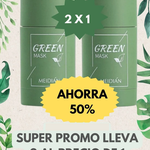 🎁PROMOCIÓN 2X1🎁 MASCARILLA DE LIMPIEZA PROFUNDA DE TÉ VERDE - GREEN MASK