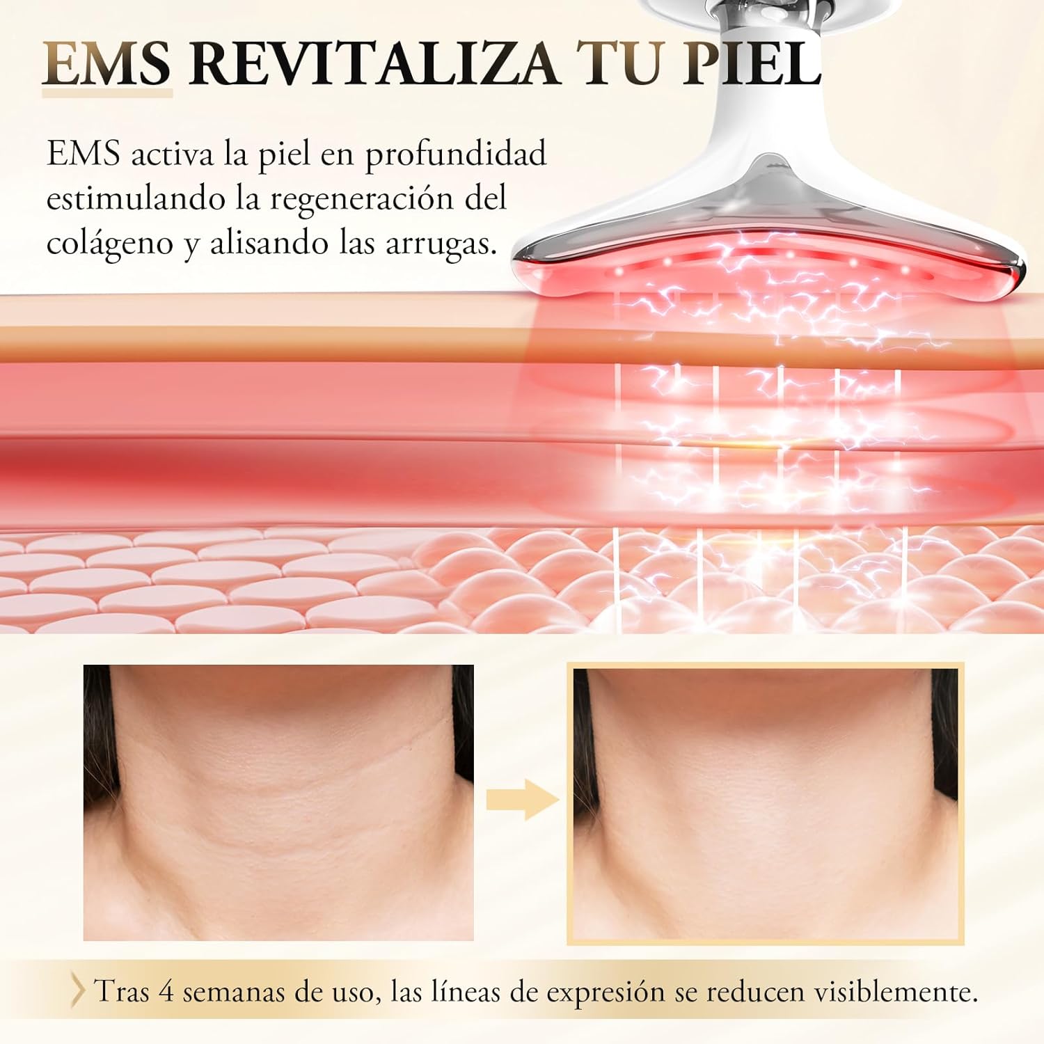 Masajeador y Rejuvenecedor total: RejuveSkin Pro