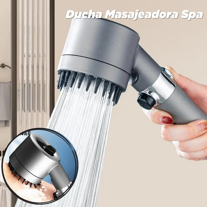 CABEZAL DUCHA ALTA PRESIÓN MASAJEADOR SPA