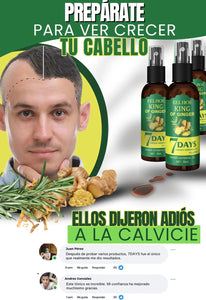 Aceite de jengibre. Crecimiento del cabello en 7 días.🎁OFERTA LIMITADA🎁