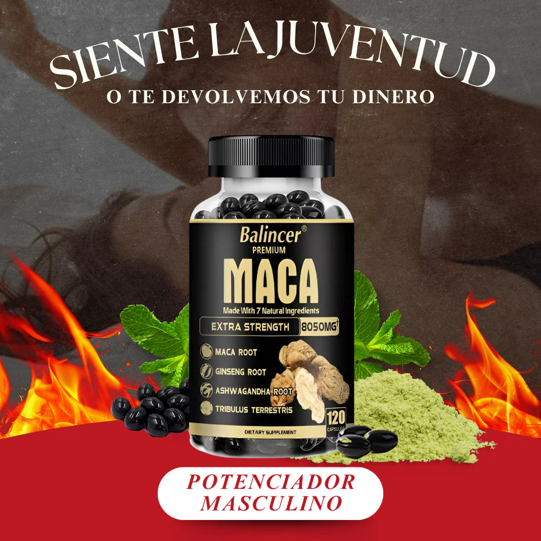 MACA EXTRA POTENCIADOR NATURAL 🎁 OFERTA DEL 40% 🎁