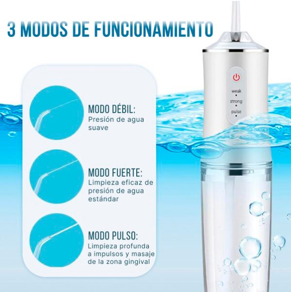 🎁OFERTA ESPECIAL DEL 50%🎁 IRRIGADOR BUCAL TOOTHCLEANSO